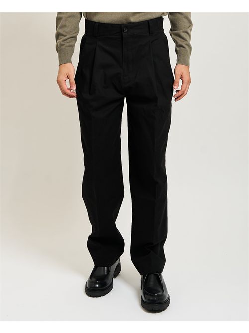 Pantaloni Zenar uomo Hugo nero
