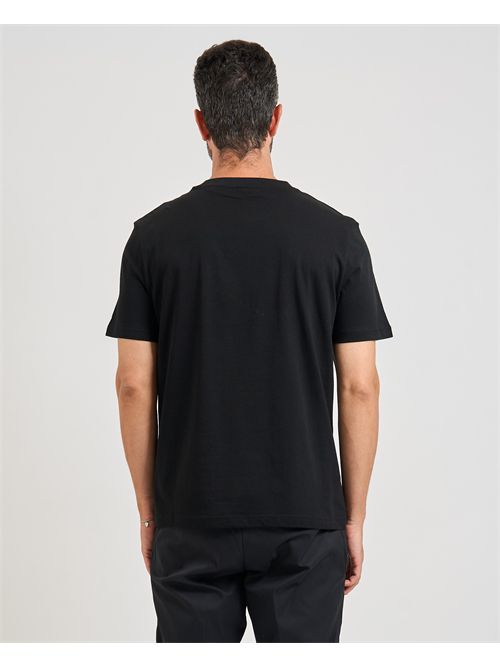 T-shirt Dapusi uomo Hugo nera in jersey di cotone HUGO | 50544458001