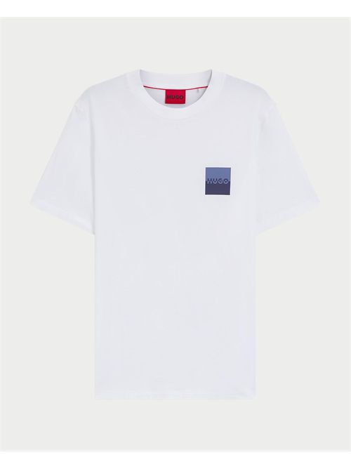 T-shirt Dapusi uomo Hugo bianca in jersey di cotone HUGO | 50544458100