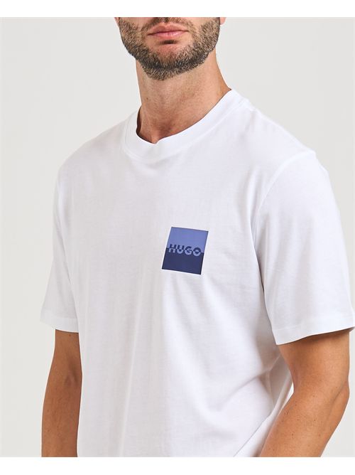 T-shirt Dapusi uomo Hugo bianca in jersey di cotone HUGO | 50544458100