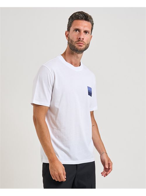 T-shirt Dapusi uomo Hugo bianca in jersey di cotone HUGO | 50544458100