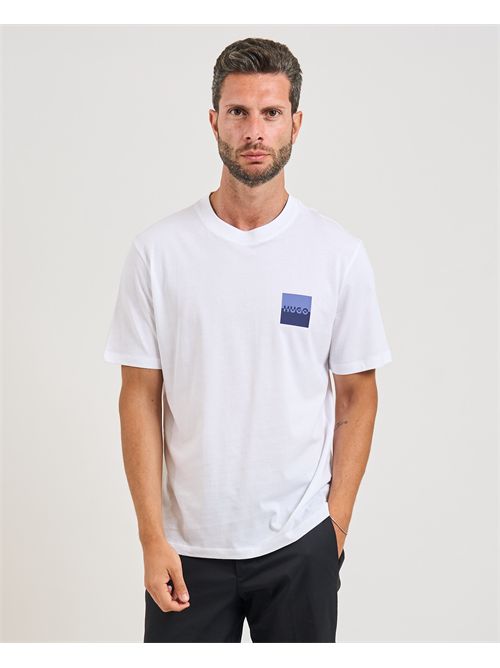 T-shirt Dapusi uomo Hugo bianca in jersey di cotone HUGO | 50544458100