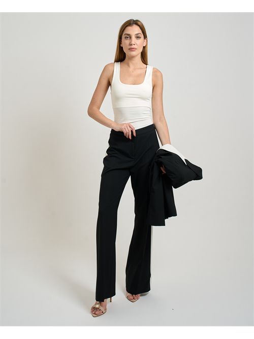 Pantalon bootcut Hizana femme Hugo avec bande latérale HUGO | 50544753001