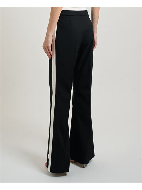 Pantalon bootcut Hizana femme Hugo avec bande latérale HUGO | 50544753001