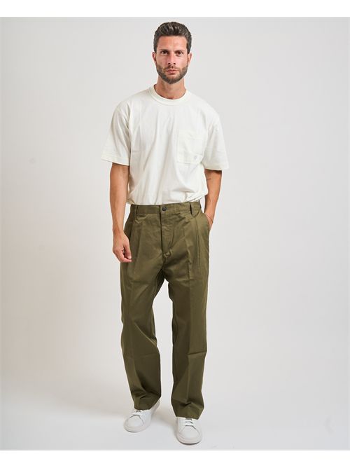Pantaloni Roy uomo Hugo verdi relaxed fit HUGO | 50544758345