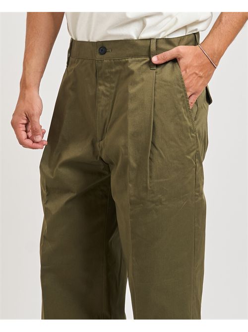 Pantaloni Roy uomo Hugo verdi relaxed fit HUGO | 50544758345