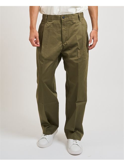 Pantaloni Roy uomo Hugo verdi relaxed fit HUGO | 50544758345