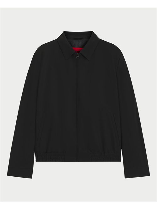 Giubbotto Hellys uomo Hugo nero slim fit HUGO | 50544903001