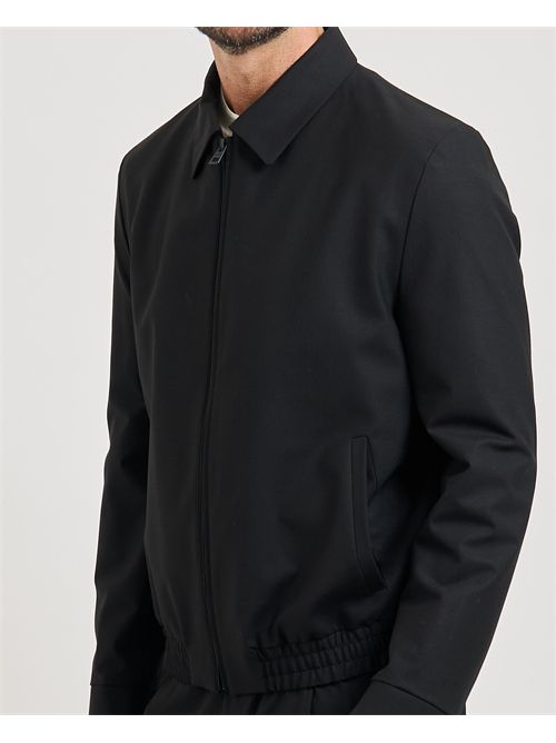 Giubbotto Hellys uomo Hugo nero slim fit HUGO | 50544903001