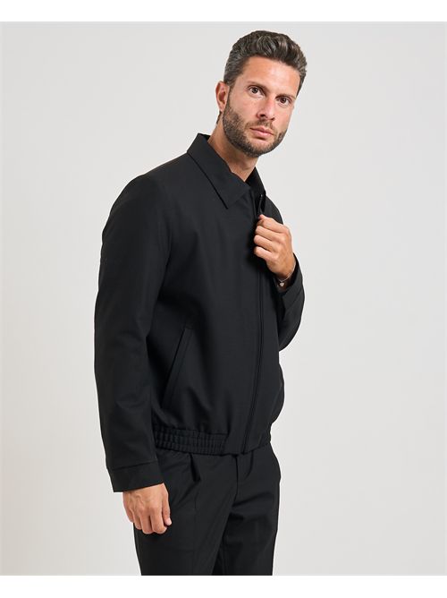 Giubbotto Hellys uomo Hugo nero slim fit HUGO | 50544903001