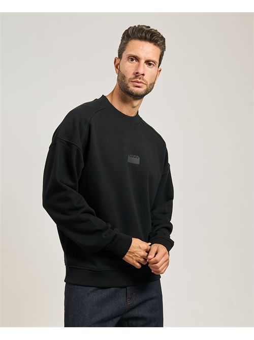 Felpa Delastcrew uomo Hugo nero HUGO | 50546672001