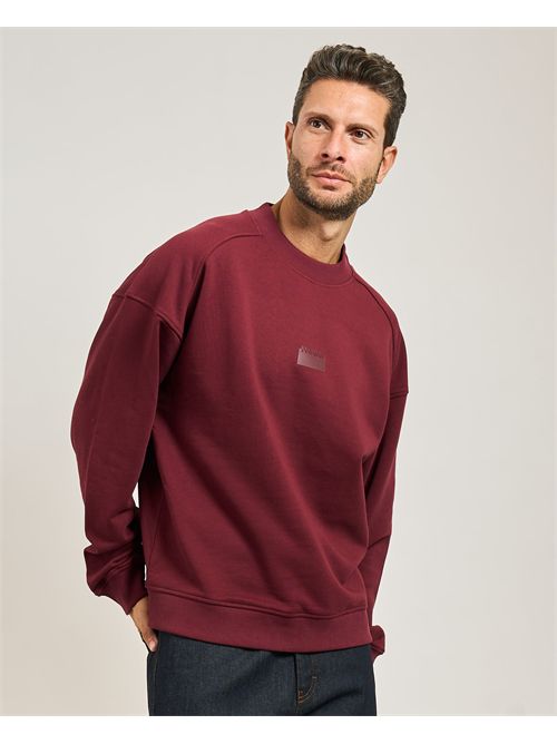 Felpa Delastcrew uomo Hugo rosso HUGO | 50546672602