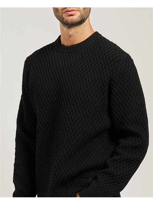 Maglione Syer uomo Hugo nero HUGO | 50546995001