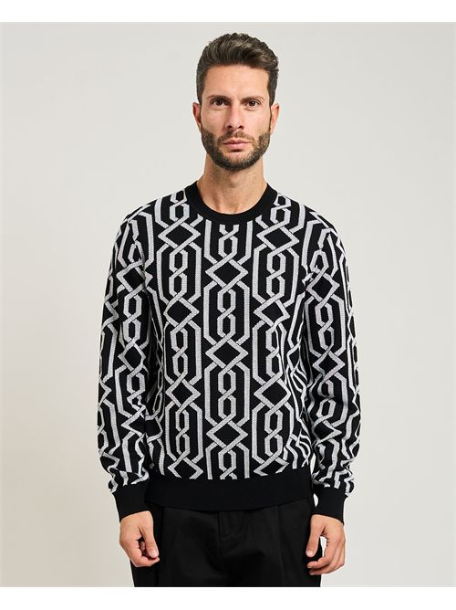 Maglione Souvawn uomo Hugo nero HUGO | 50547001001