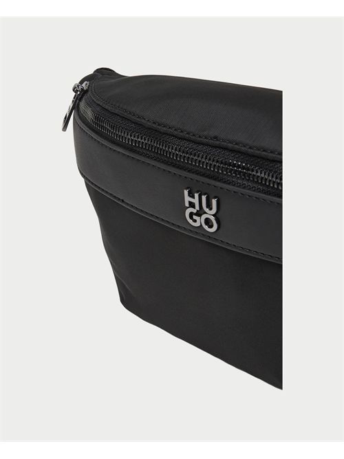 Marsupio Quantic uomo Hugo nero in twill HUGO | 50547398001