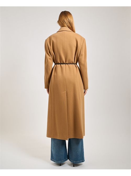Cappotto lungo donna Majesti Hugo con cintura HUGO | 50547606230