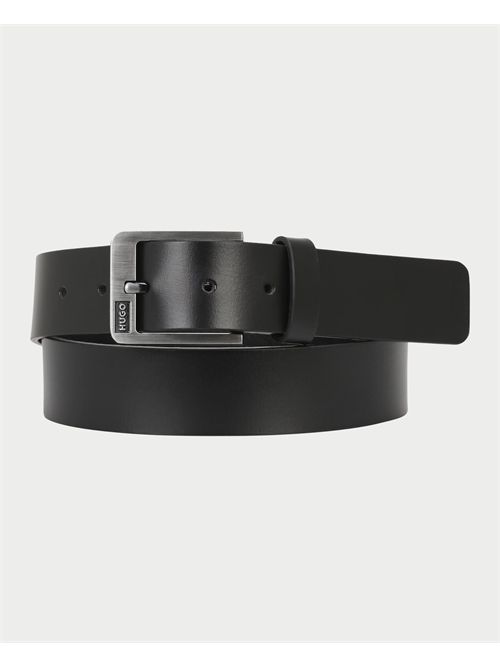 Cintura Grover uomo Hugo nera in pelle HUGO | 50548366001