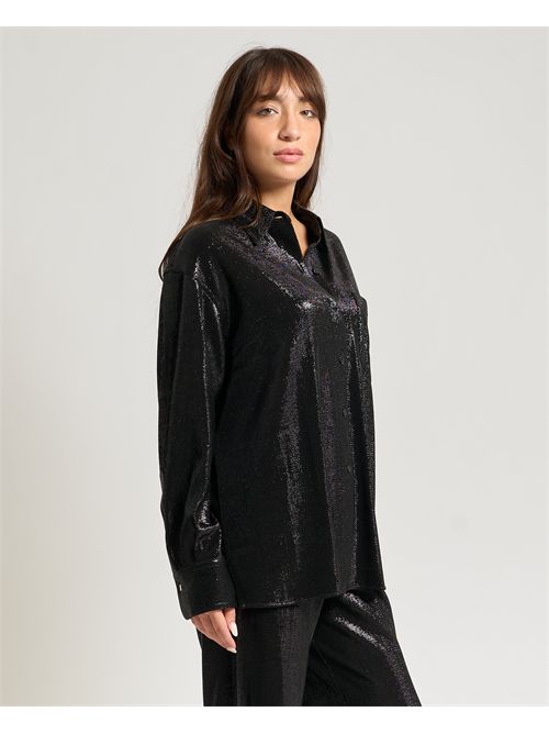 Camicia oversize donna Hugo con paillettes HUGO | 50548403001