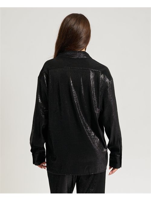 Camicia oversize donna Hugo con paillettes HUGO | 50548403001