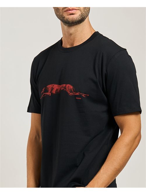 T-shirt Didug uomo Hugo nero HUGO | 50548557001