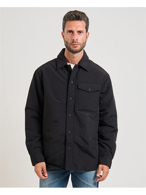 Sovracamicia Evinus uomo Hugo nero oversize HUGO | 50549077001
