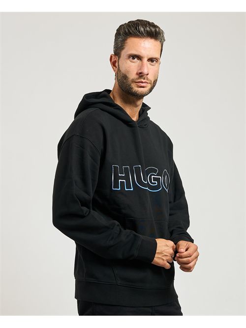Hugo men's Nogudi sweatshirt black HUGO | 50549151001