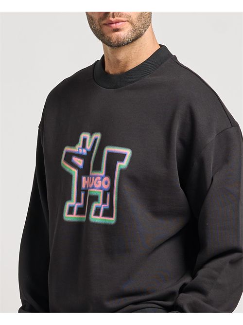 Newirex men's sweatshirt Hugo black HUGO | 50549213001