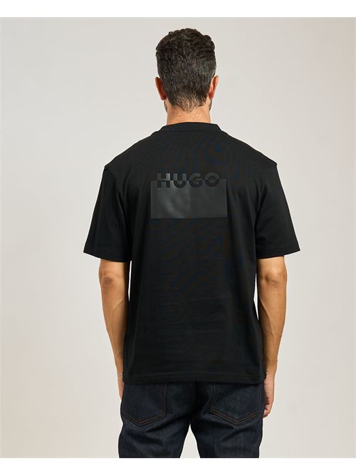 T-shirt Delastee uomo Hugo nero HUGO | 50553367001