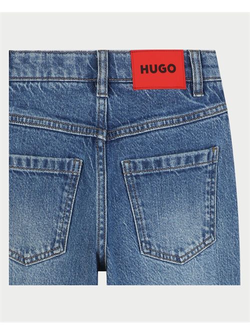Jeans bambini Hugo 5 tasche HUGO | G00467Z25