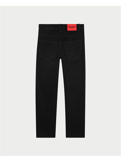 Hugo children's jeans with logo label HUGO | G00476Z11