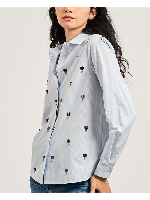 Camicia donna Bernini iBlues con ricami iBLUES | BERNINI003