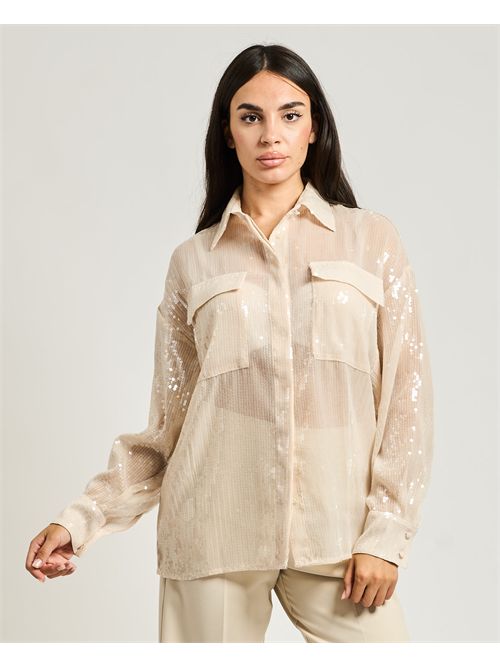 iBlues women's shirt with sequins iBLUES | CHARLES001