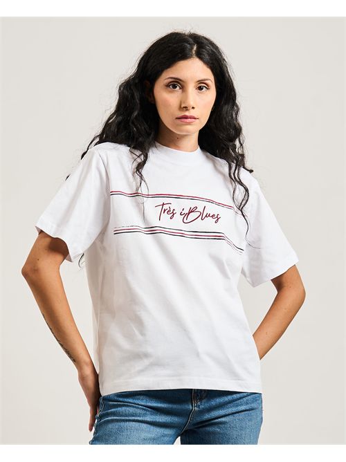 Giove iBlues women's T-shirt with slogan iBLUES | GIOVE011