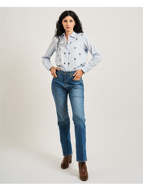 Jane iBlues women's bootcut jeans in denim iBLUES | JANE001