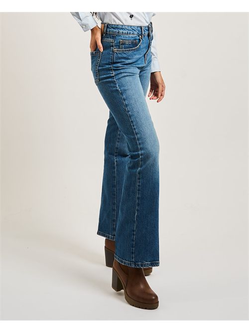 Jane iBlues women's bootcut jeans in denim iBLUES | JANE001