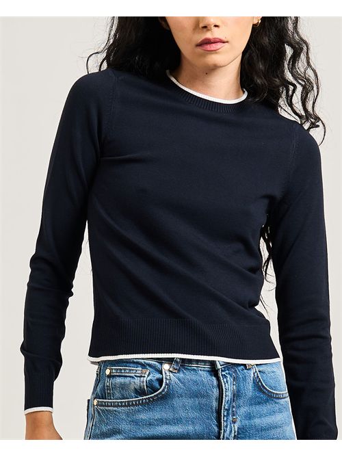 Maglietta Taglia donna iBlues con bordi a contrasto iBLUES | TAGLIA002