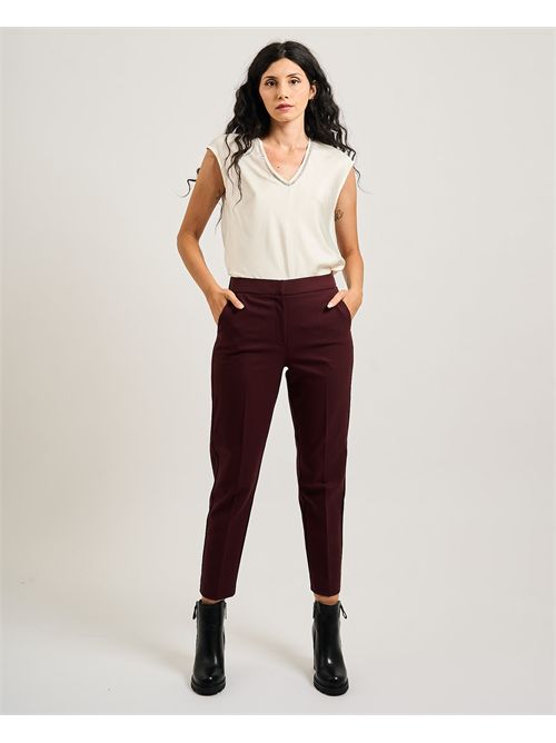 Vivy iBlues women's semi-fitted trousers iBLUES | VIVY008