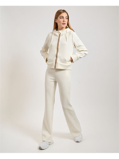 Felpa Divine per donna di K-way fullzip K-WAY | K2132CW-DIVINEX42