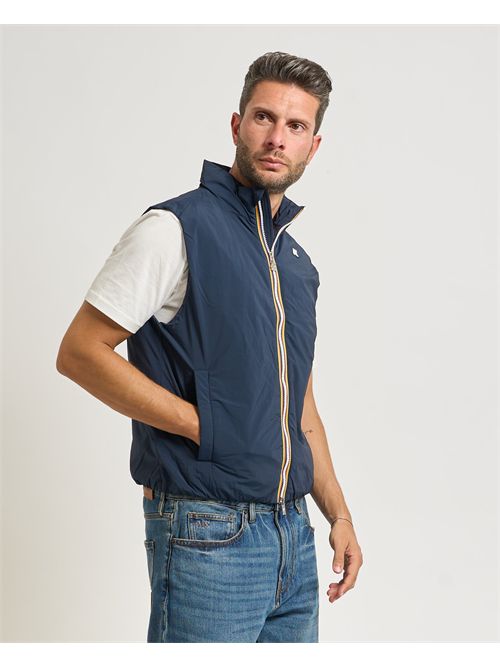 Giacca a gilet Valen uomo di K-way smanicata K-WAY | K2136BW-VALENK89