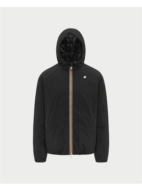 K-way Jack Warm windproof short jacket for men K-WAY | K2136DW-JACKUSY