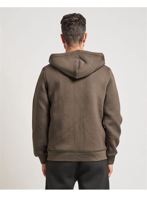 Men's Rainer K-way sweatshirt with hood and logo K-WAY | K2141DW-RAINERXRG