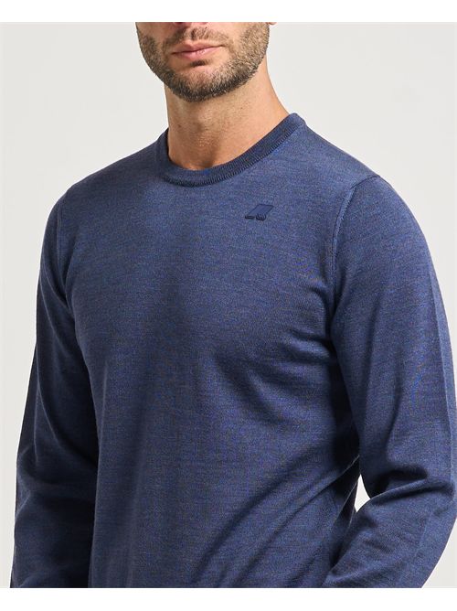 Pullover uomo Sebastien Merino di K-way in lana K-WAY | K2142EW-SEBASTIENKA8