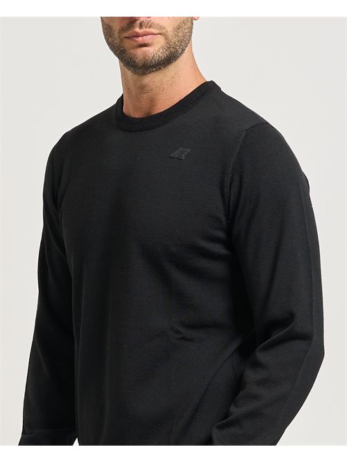 Pullover uomo Sebastien Merino di K-way in lana K-WAY | K2142EW-SEBASTIENUSY