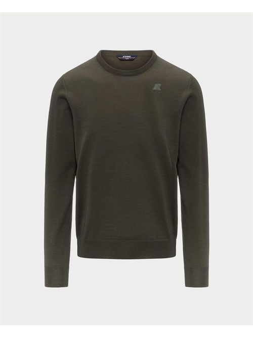 Men's Sebastien Merino pullover by K-way in wool K-WAY | K2142EW-SEBASTIENWMR