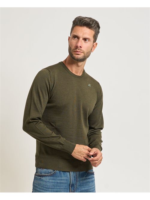 Pullover uomo Sebastien Merino di K-way in lana K-WAY | K2142EW-SEBASTIENWMR