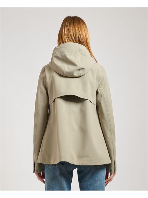 Women's short jacket Madalina by K-way with hood K-WAY | K21488W-MADALINAB3B