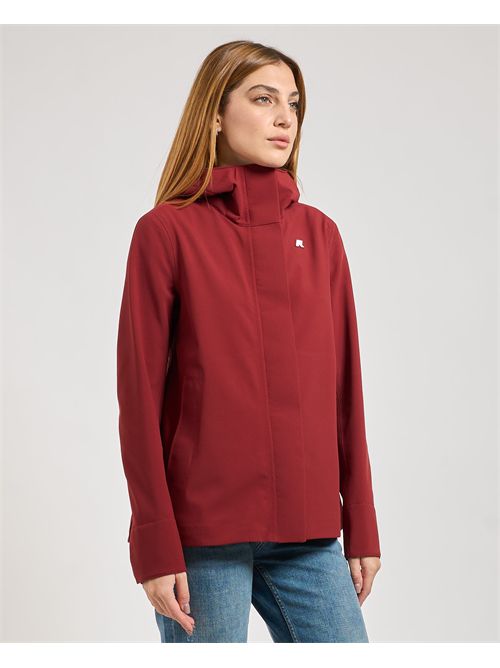 Women's short jacket Madalina by K-way with hood K-WAY | K21488W-MADALINAB3P