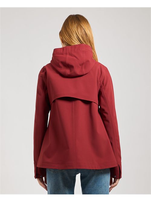 Women's short jacket Madalina by K-way with hood K-WAY | K21488W-MADALINAB3P