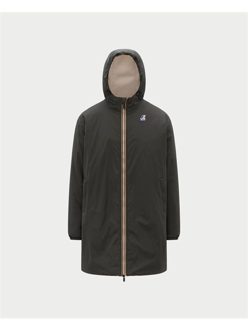 Long waterproof jacket Eiffel Teddy Bear by K-way K-WAY | K21516W-EIFFELUSY