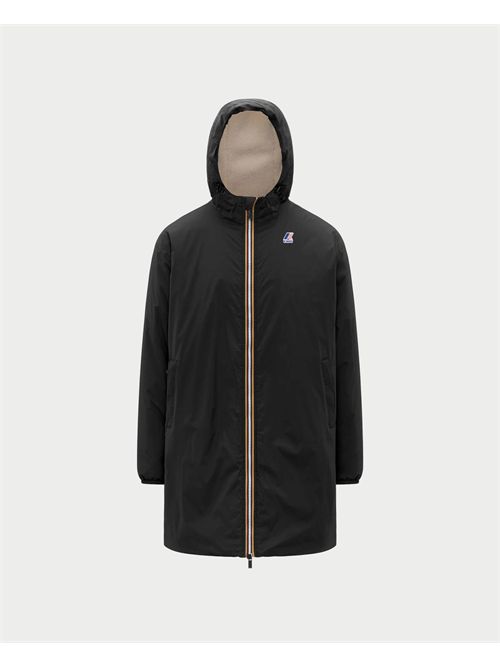 Long waterproof jacket Eiffel Teddy Bear by K-way K-WAY | K21516W-EIFFELWMR
